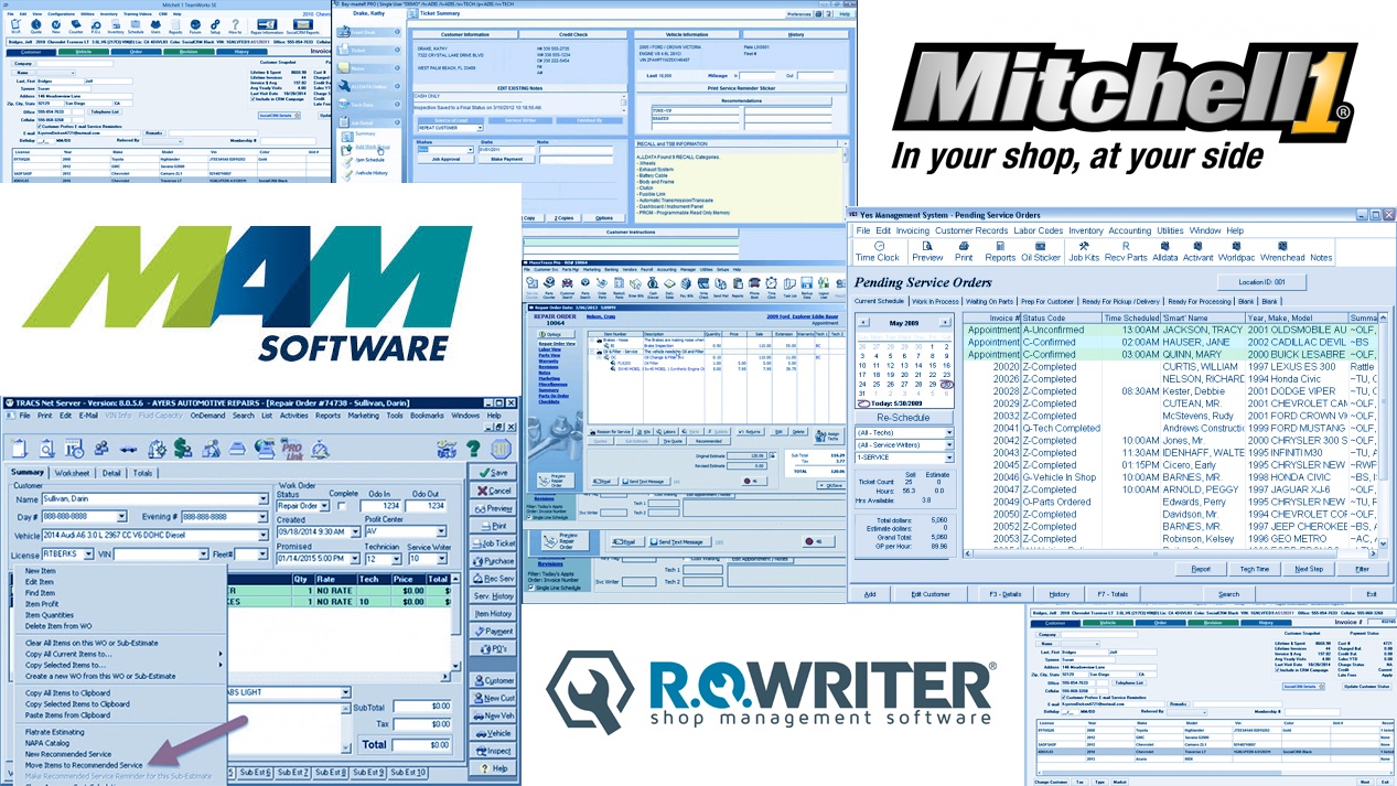 Auto Repair Database Online